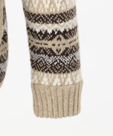 JOSEPH ABBOUD MOUNTAIN ポリモール×フェアアイル ニット