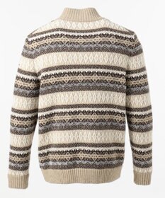JOSEPH ABBOUD MOUNTAIN ポリモール×フェアアイル ニット