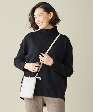 【マガジン掲載】Soft Cashmere Mix ハイネックニット(番号CL24)