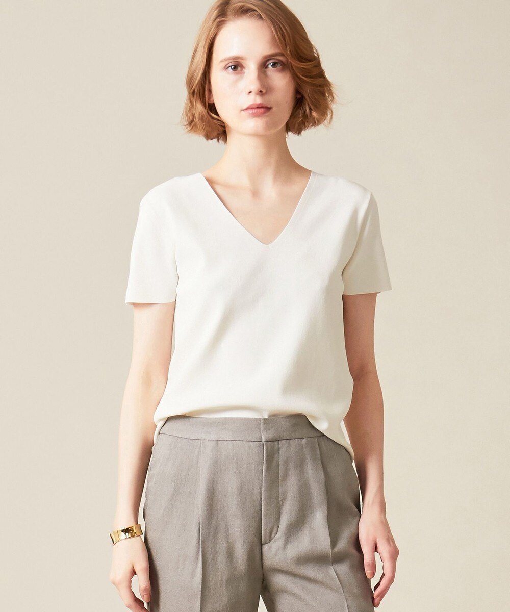 【オンワード】 BEIGE,>トップス TINA / Vネックニット Peach 4 レディース 【送料無料】