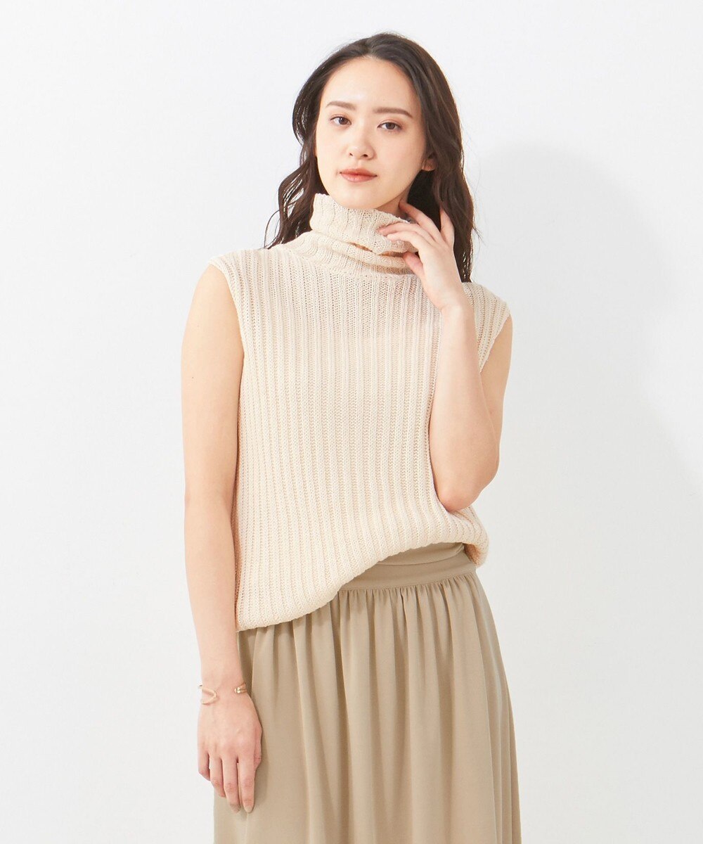 【オンワード】 BEIGE,>トップス KAITILE / オフタートルニット Off White 4 レディース 【送料無料】
