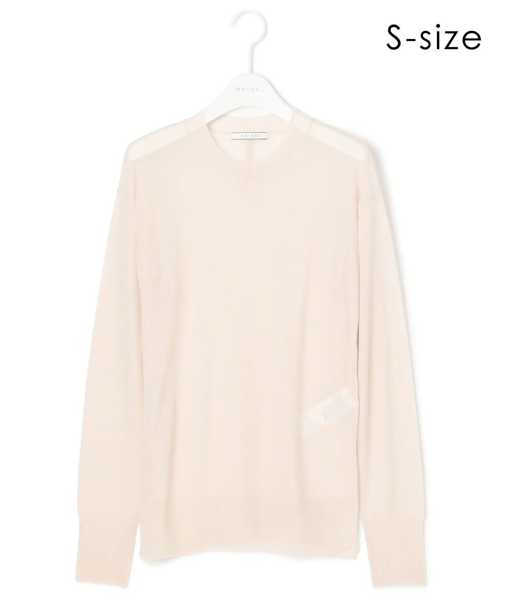 【オンワード】 BEIGE,>トップス 【S-size】YATE / ラウンドネックニット Khaki 32 レディース 【送料無料】