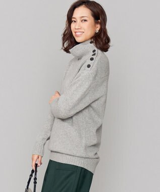 ニット人気投票第1位 Soft Cashmere Mix ボタンニット Icb ファッション通販 公式通販 オンワード クローゼット