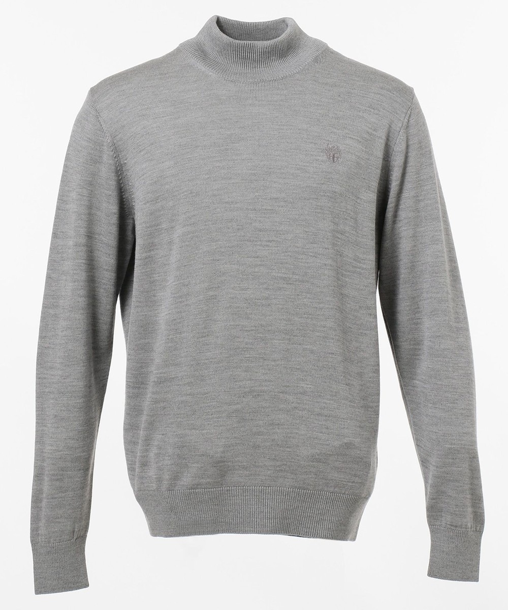 【オンワード】 DAKS>トップス 【ハイゲージ】モックネック ニット ネイビー M メンズ 【送料無料】