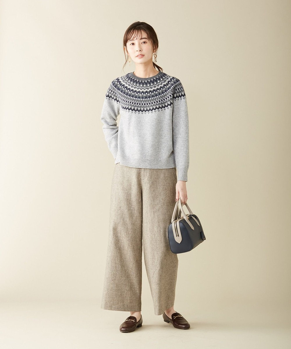 洗える】フェアアイル ニット / J.PRESS LADIES | ファッション通販