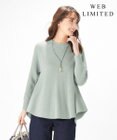 J.PRESS LADIES L 【WEB限定】洗えるSEMI WORSTED ポンチョ風 ニット