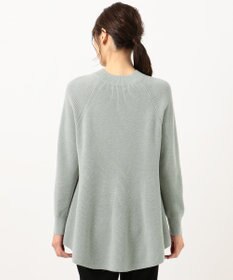 J.PRESS LADIES L 【WEB限定】洗えるSEMI WORSTED ポンチョ風 ニット