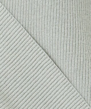 J.PRESS LADIES L 【WEB限定】洗えるSEMI WORSTED ポンチョ風 ニット グリーン系