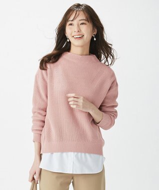 洗える コットンアクリル片畦 ニット J Press Ladies ファッション通販 公式通販 オンワード クローゼット