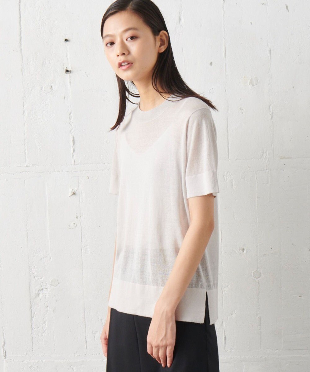 Joseph Studio 洗える リネンナイロン ニットｔシャツ Josephファッション通販 公式通販 オンワード クローゼット