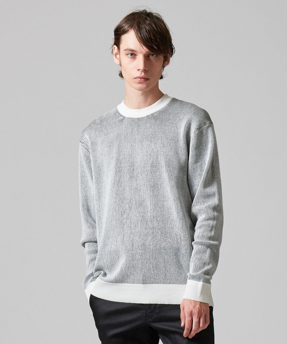 新品未使用】着心地最高のセーター ホワイトグレー - ニット/セーター