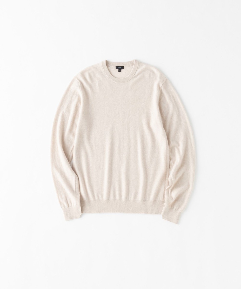 【オンワード】 JOSEPH MEN>トップス 【GLOBAL LINE】PURE CASHMERE / CREW NECK アイボリー S メンズ 【送料無料】