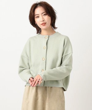 【洗える】ウォームコットンカーディガン