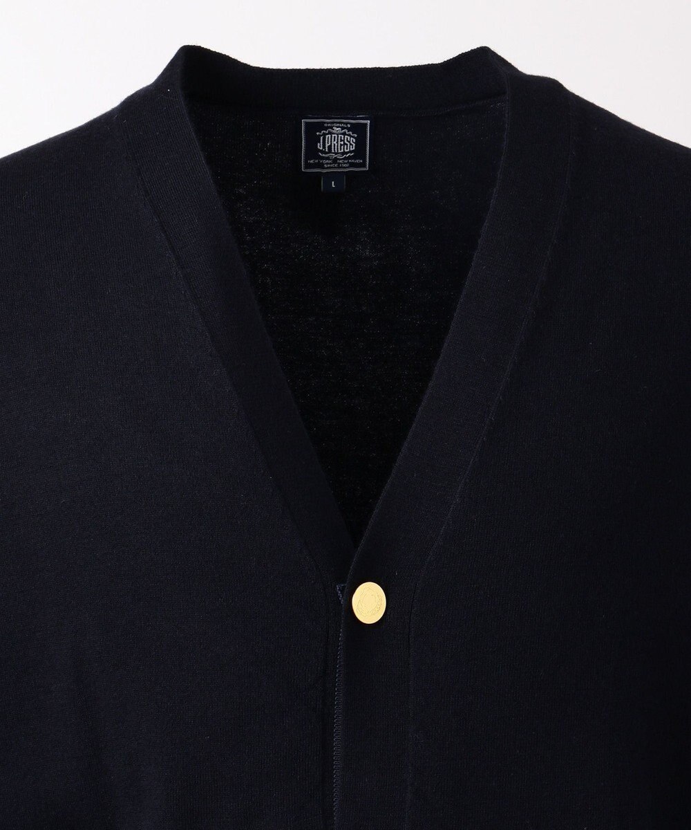 キャッシュウール / Vネック カーディガン / J.PRESS MEN  