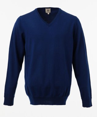 キャッシュウール / Vネック カーディガン / J.PRESS MEN  