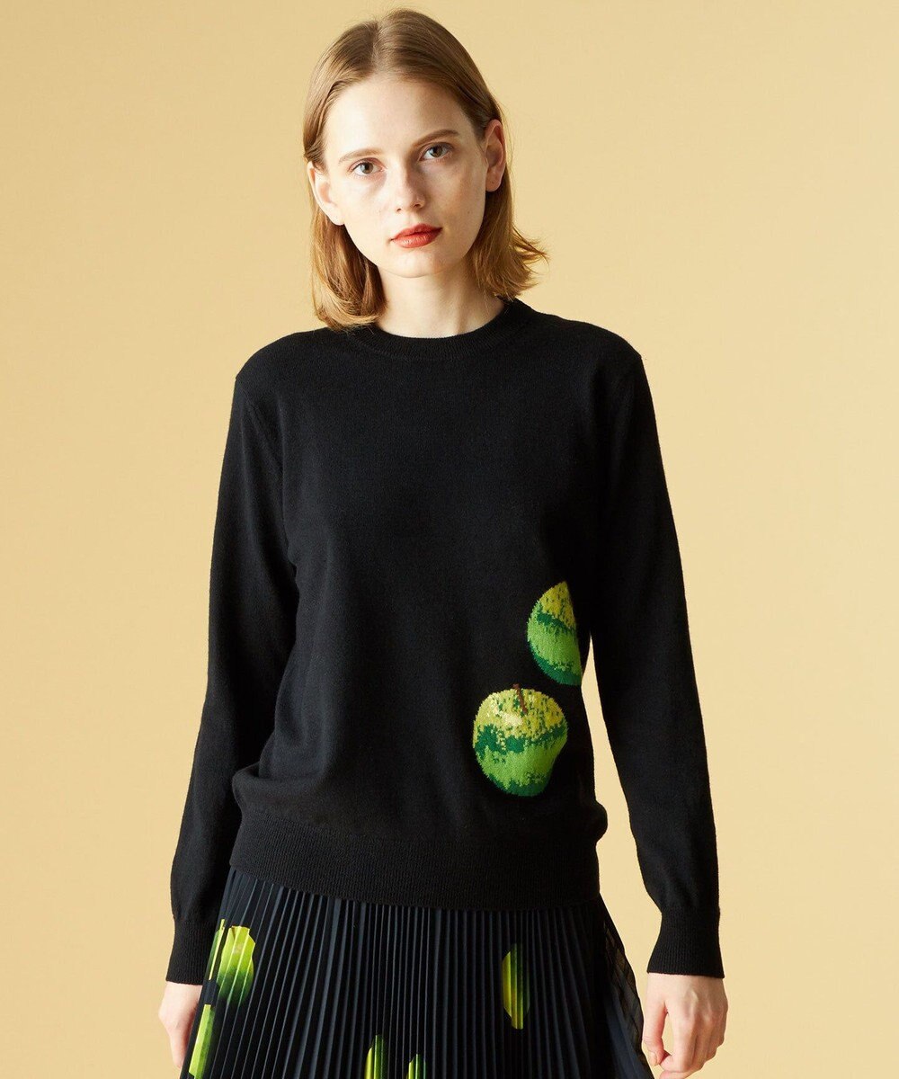 50th Anniversary アップル インターシャ プルオーバーニット Paul Smith ファッション通販 公式通販 オンワード クローゼット