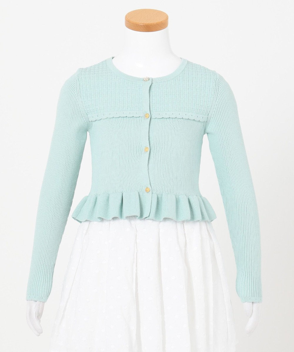 100-140cm】チェックリブ カーディガン / TOCCA BAMBINI  