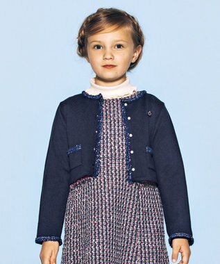 100 140cm カラフルトリムニット カーディガン Tocca Bambini ファッション通販 公式通販 オンワード クローゼット