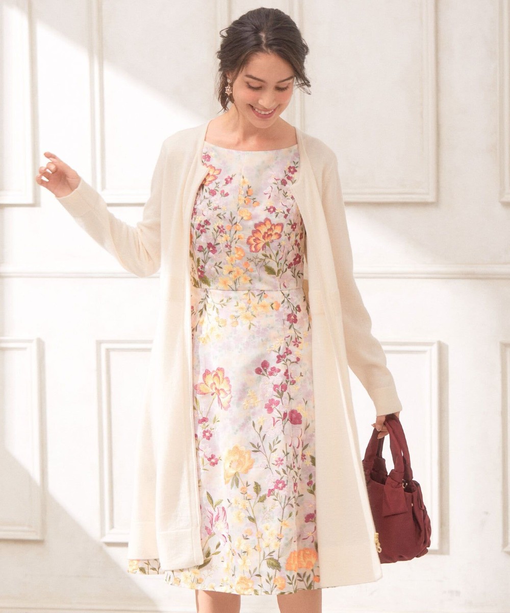 【オンワード】 TOCCA>トップス 【洗える!】CASHMERE LONG カーディガン ブラウン F レディース 【送料無料】