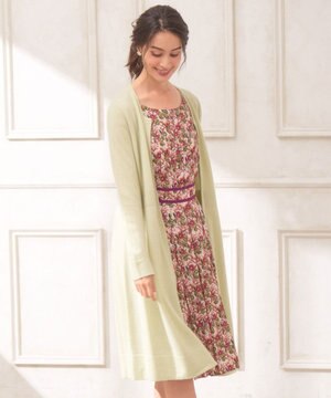  【洗える！】CASHMERE LONG カーディガン