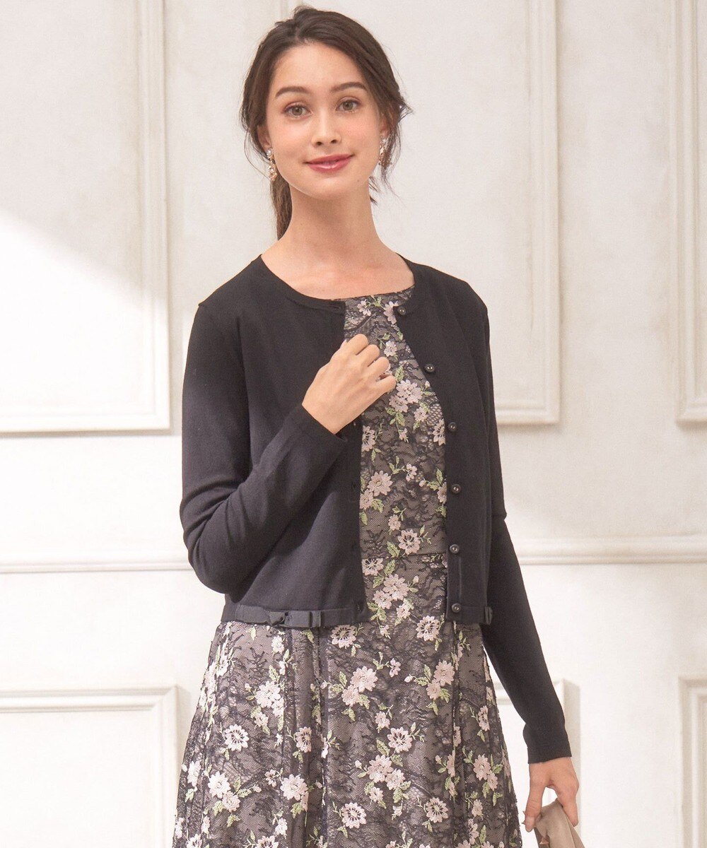 【オンワード】 TOCCA>トップス 【ECOVERO&洗える!】RIBBON FRIENDS カーディガン ミント XS レディース 【送料無料】