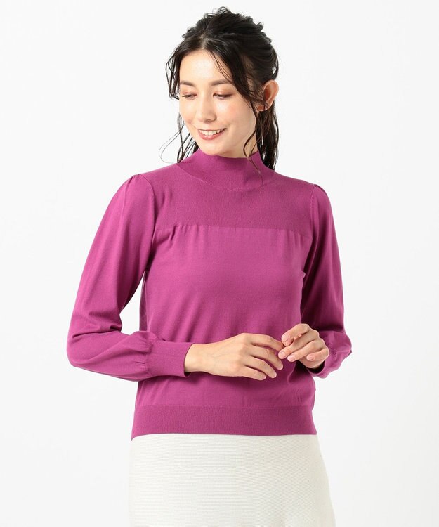 TOCCA 【ECOVERO＆洗える！】RIBBON FRIENDS ニット ボルドー系