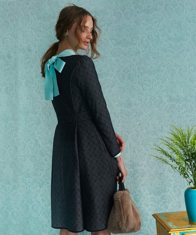 TOCCA 【ECOVERO＆洗える！】RIBBON FRIENDS ニット ミント系