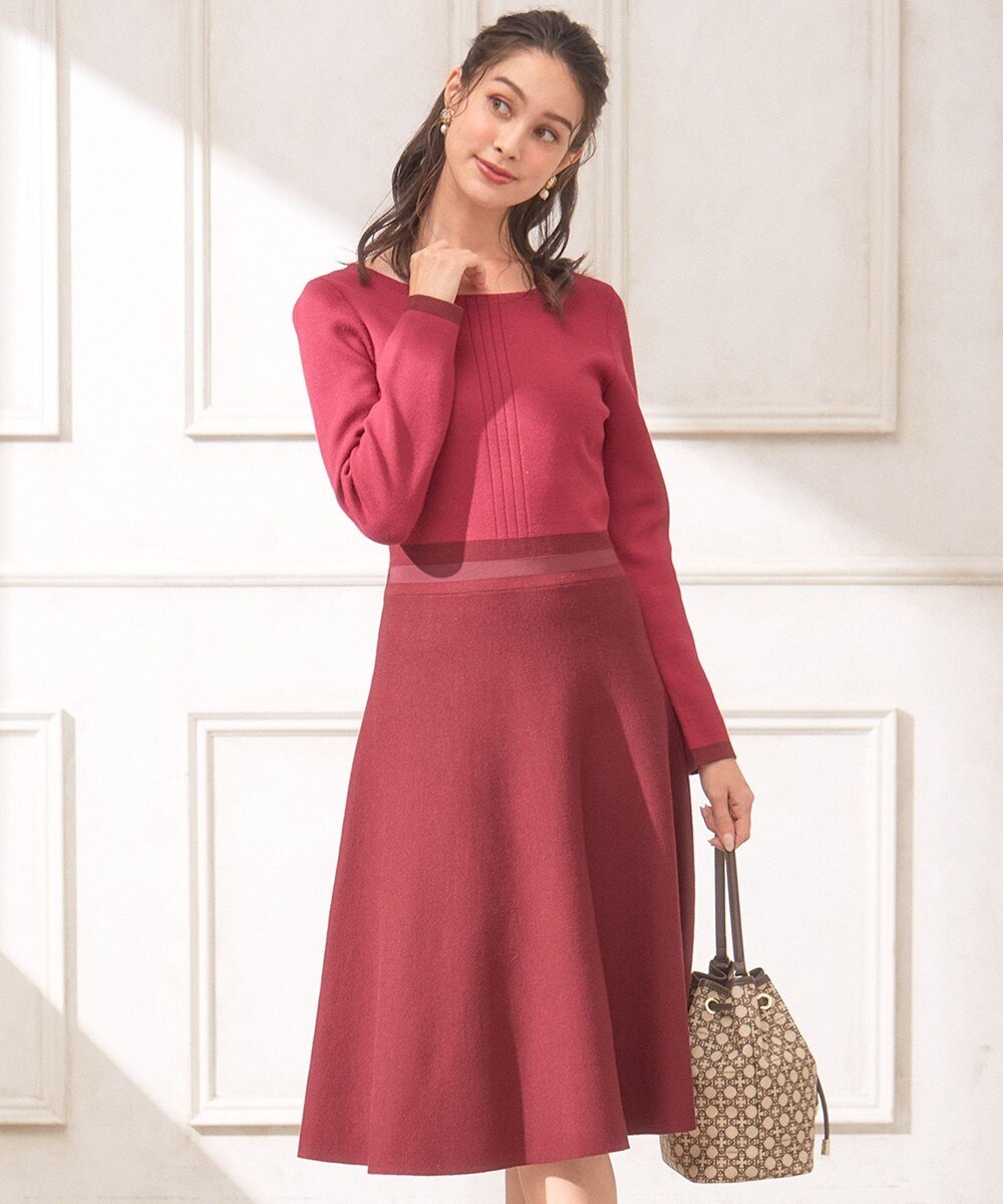 【オンワード】 TOCCA>ワンピース 【洗える!】PARADOX ニットドレス ベージュ XS レディース 【送料無料】