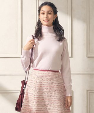 洗える Erisilk Blanc Pearl Turtle タートルニット Toccaファッション通販 公式通販 オンワード クローゼット