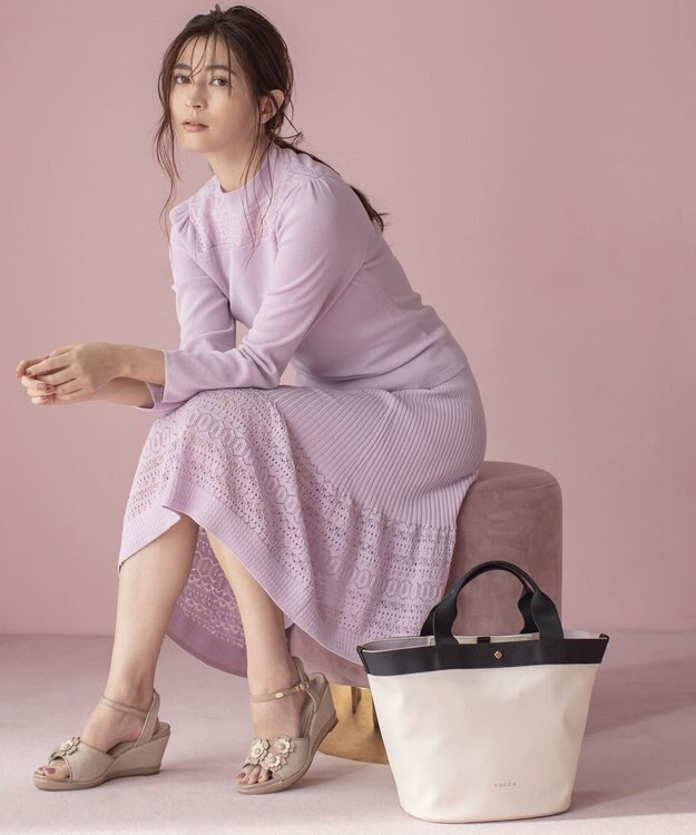 TOCCA 【洗える！】FONTANA プルオーバー ライラック系