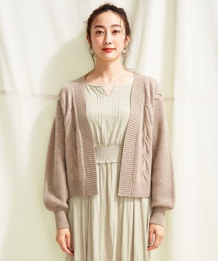 TOCCA LAVENDER】Lowgauge Knit Cardigan カーディガン / TOCCA 