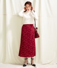 TOCCA 【洗える！】【TOCCA LAVENER】Lace Turtle Knit ニット