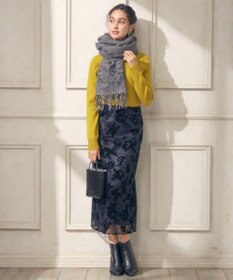 TOCCA 【洗える！】【TOCCA LAVENER】Lace Turtle Knit ニット