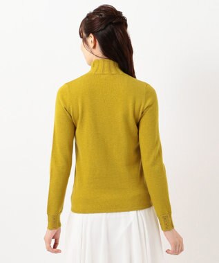 TOCCA 【洗える！】【TOCCA LAVENER】Lace Turtle Knit ニット 黄緑系