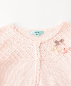 80-90cm】CrochetRibbon カーディガン / TOCCA BAMBINI | ファッション 