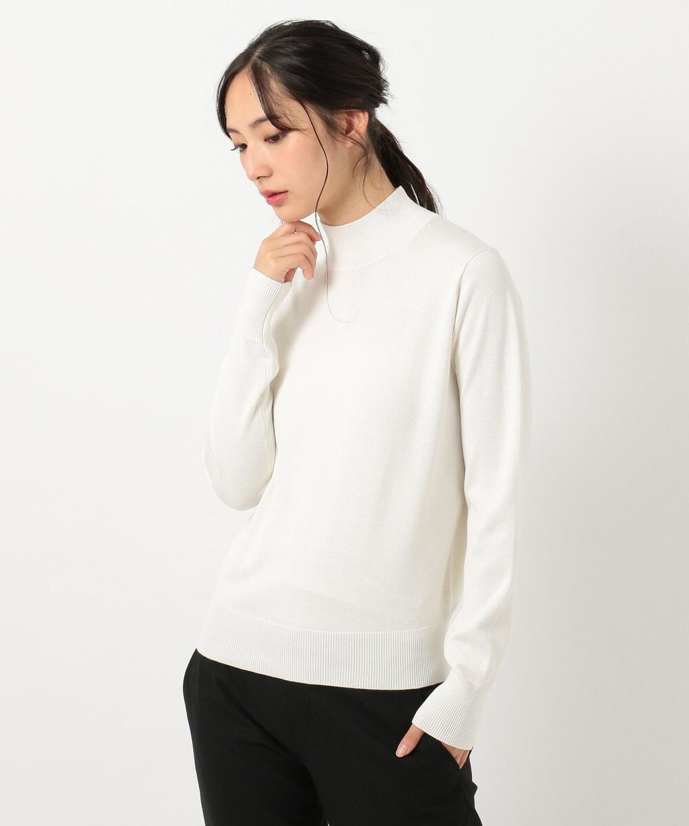洗える シルクコットン ハイネックニット 23区ファッション通販 公式通販 オンワード クローゼット