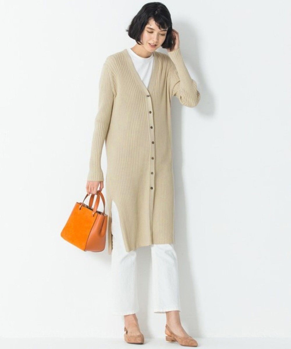 洗える オーガニックコットン ロングカーディガン 23区 S ファッション通販 公式通販 オンワード クローゼット