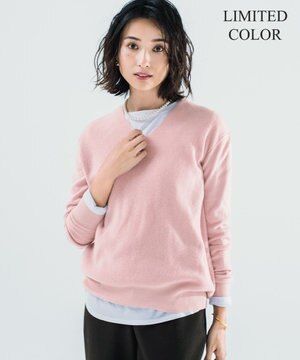 【WEB限定カラーあり】20カシミヤ Vネックニット