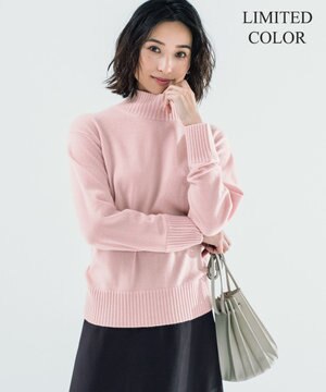 【洗える/限定カラーあり】20カシミヤ ハイネック ニット