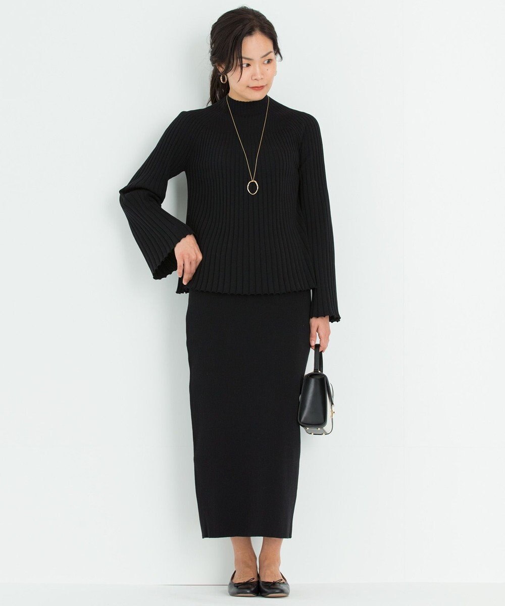 洗える ストレッチリブハイゲージ Aライン ニット 23区 Lファッション通販 公式通販 オンワード クローゼット