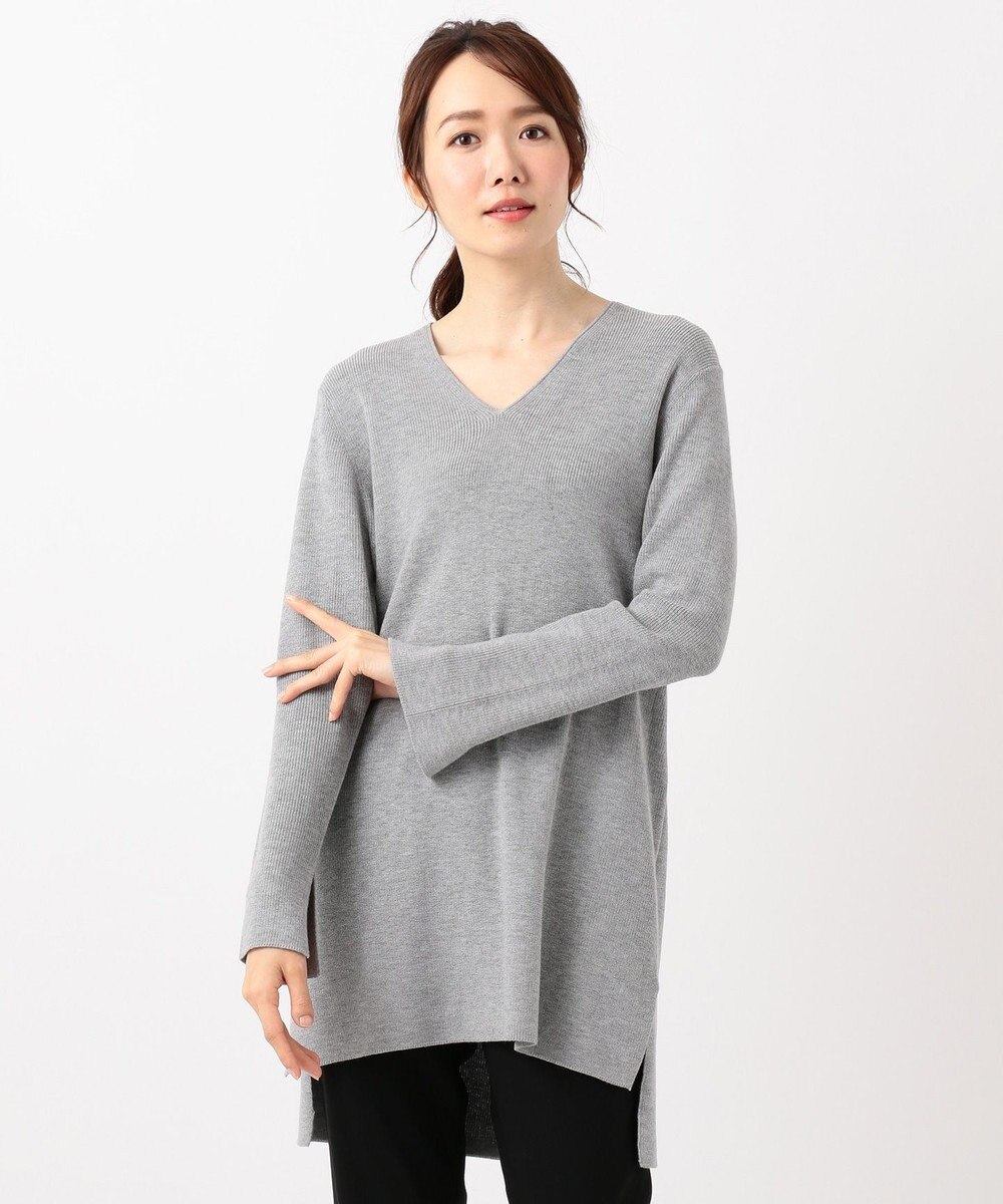 中村アンさん着用 クリアウールコード Vネックニット 検索番号h38 23区ファッション通販 公式通販 オンワード クローゼット