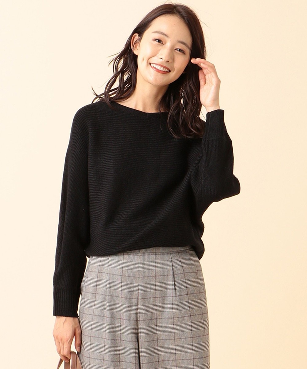 【オンワード】 any SiS>トップス 【洗える】カラフルドルマン ニット ミント 2 レディース 【送料無料】