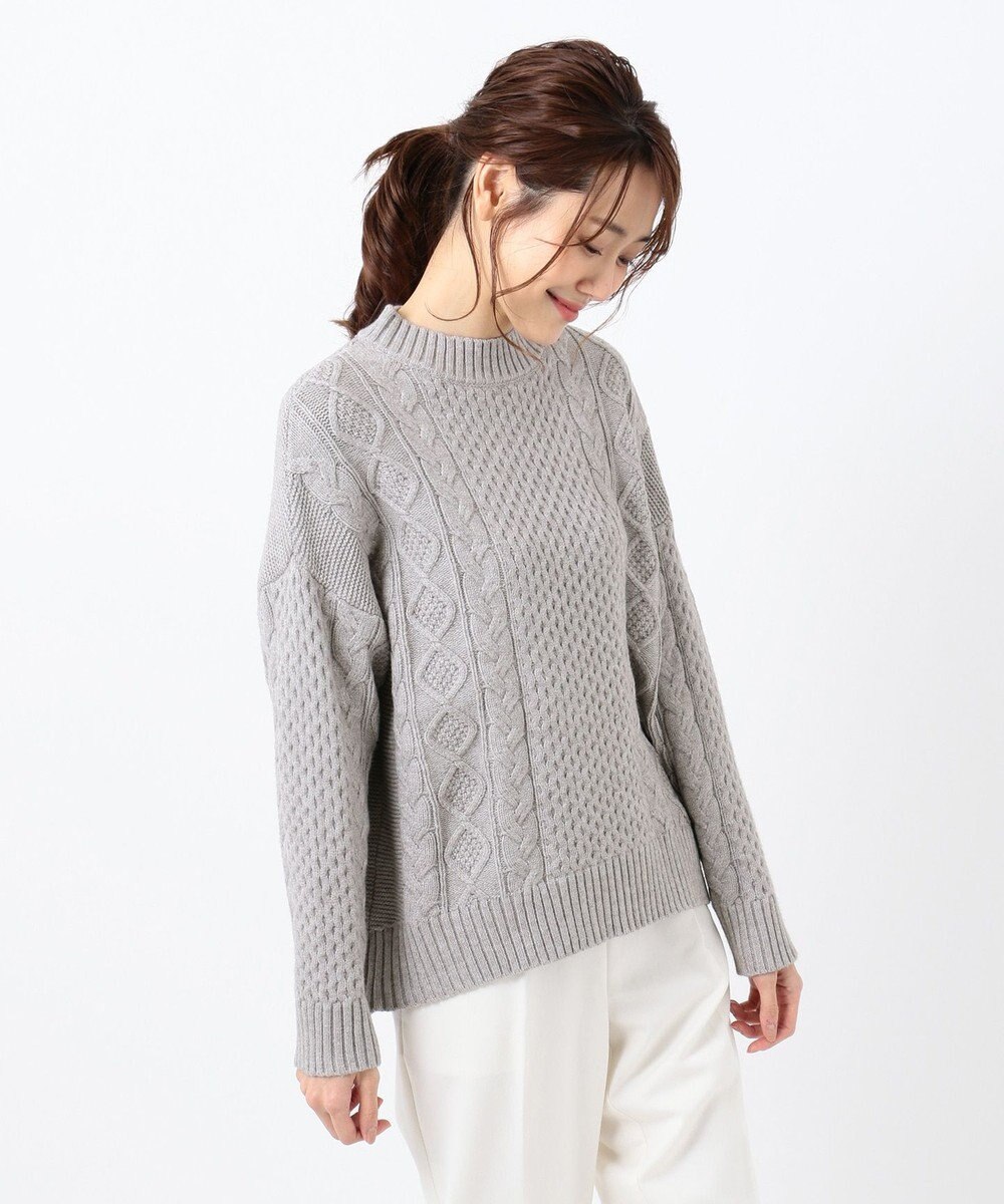 洗える ボトルネックコクーンケーブル ニット Any Sisファッション通販 公式通販 オンワード クローゼット