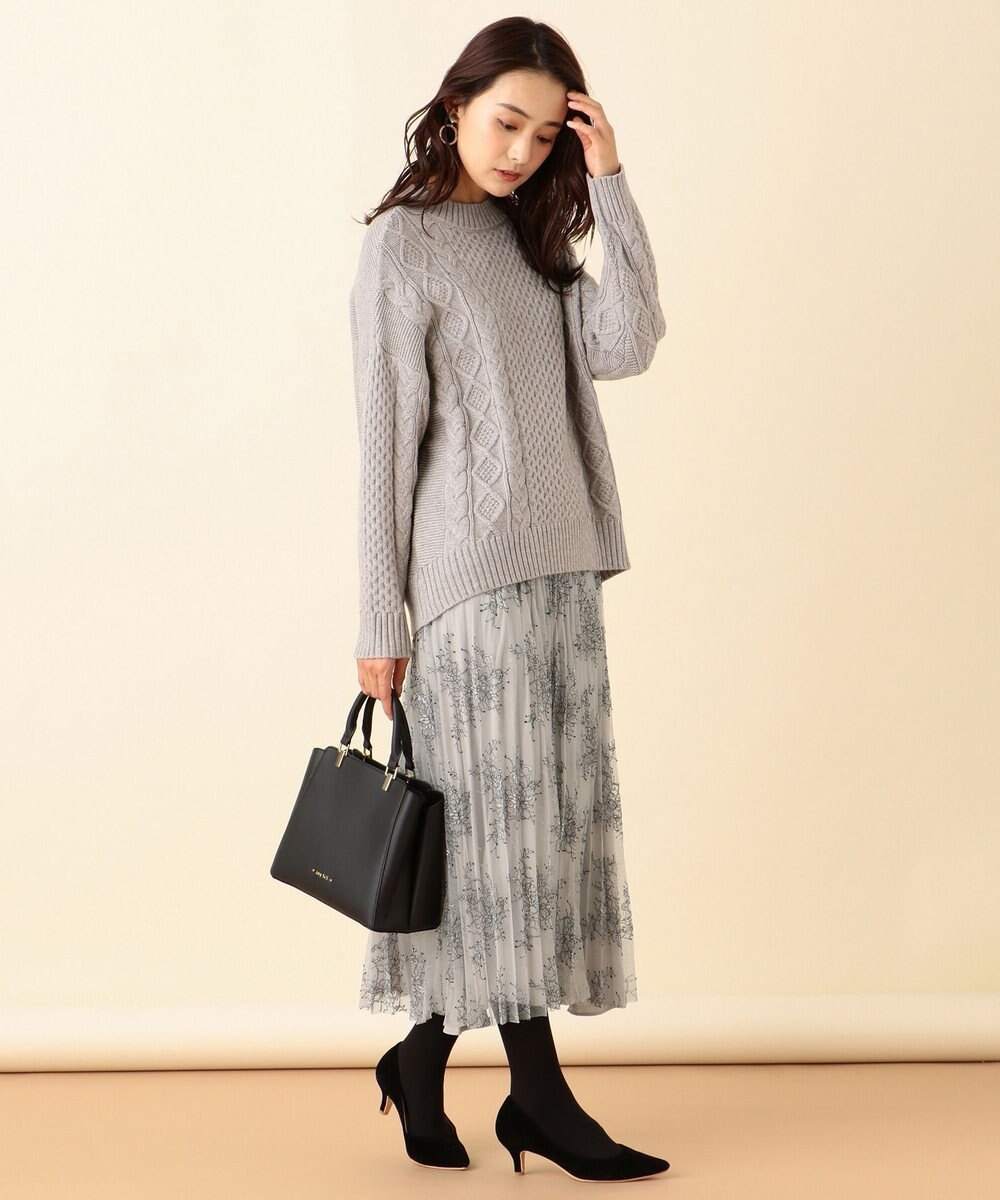 洗える ボトルネックコクーンケーブル ニット Any Sisファッション通販 公式通販 オンワード クローゼット