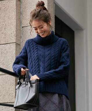 Oggi掲載 エアウールミックスケーブル タートルネックニット 組曲 ファッション通販 公式通販 オンワード クローゼット Oggi掲載 エアウールミックスケーブル タートルネックニット 組曲 ファッション通販 公式通販 オンワード クローゼット