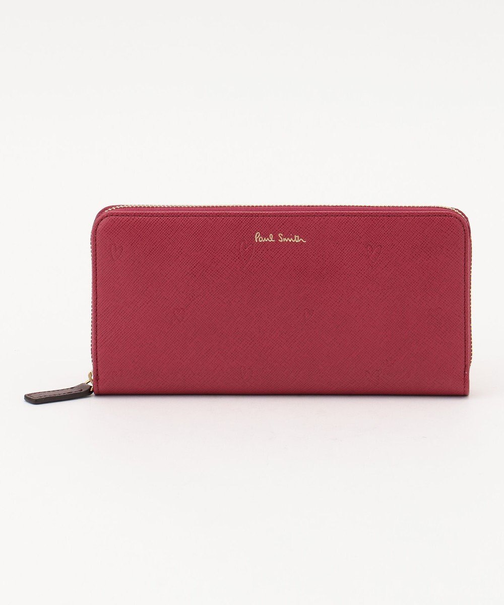 限定カラー スミシーハート 長財布 ラウンドジップ Paul Smith ファッション通販 公式通販 オンワード クローゼット