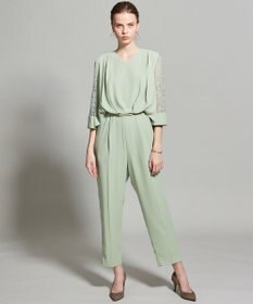 APPLAUDIR】レースコンビ オールインワン / 23区 S | ファッション通販