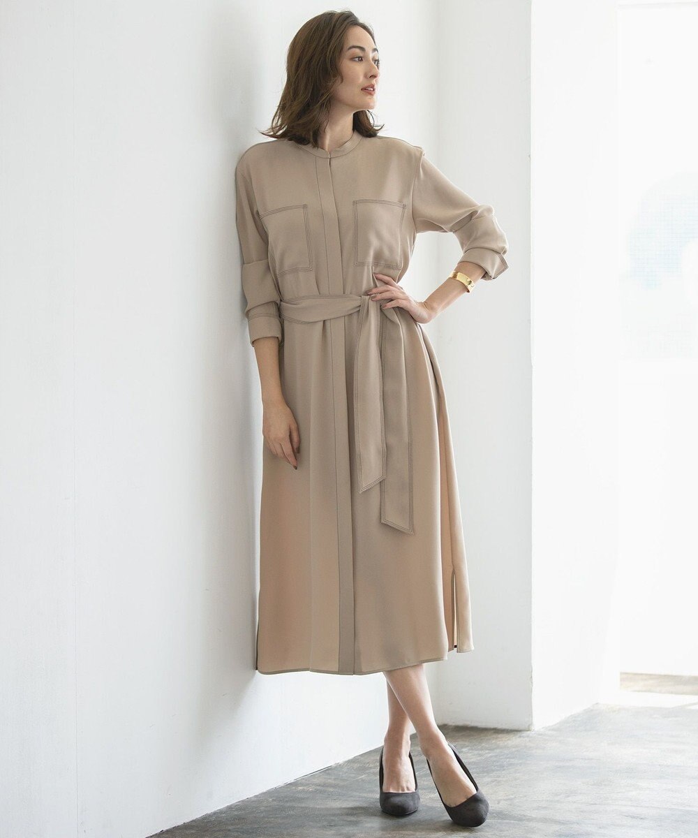 Eclat10月号掲載 Corris ワンピース Beige ファッション通販 公式通販 オンワード クローゼット Eclat10月号掲載 Corris ワンピース Beige ファッション通販 公式通販 オンワード クローゼット