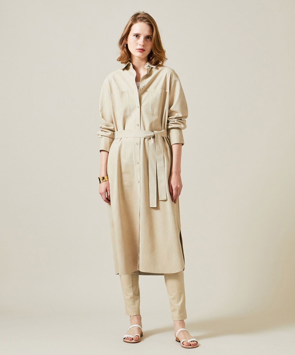 Lorris フェイクスエードワンピース Beige ファッション通販 公式通販 オンワード クローゼット
