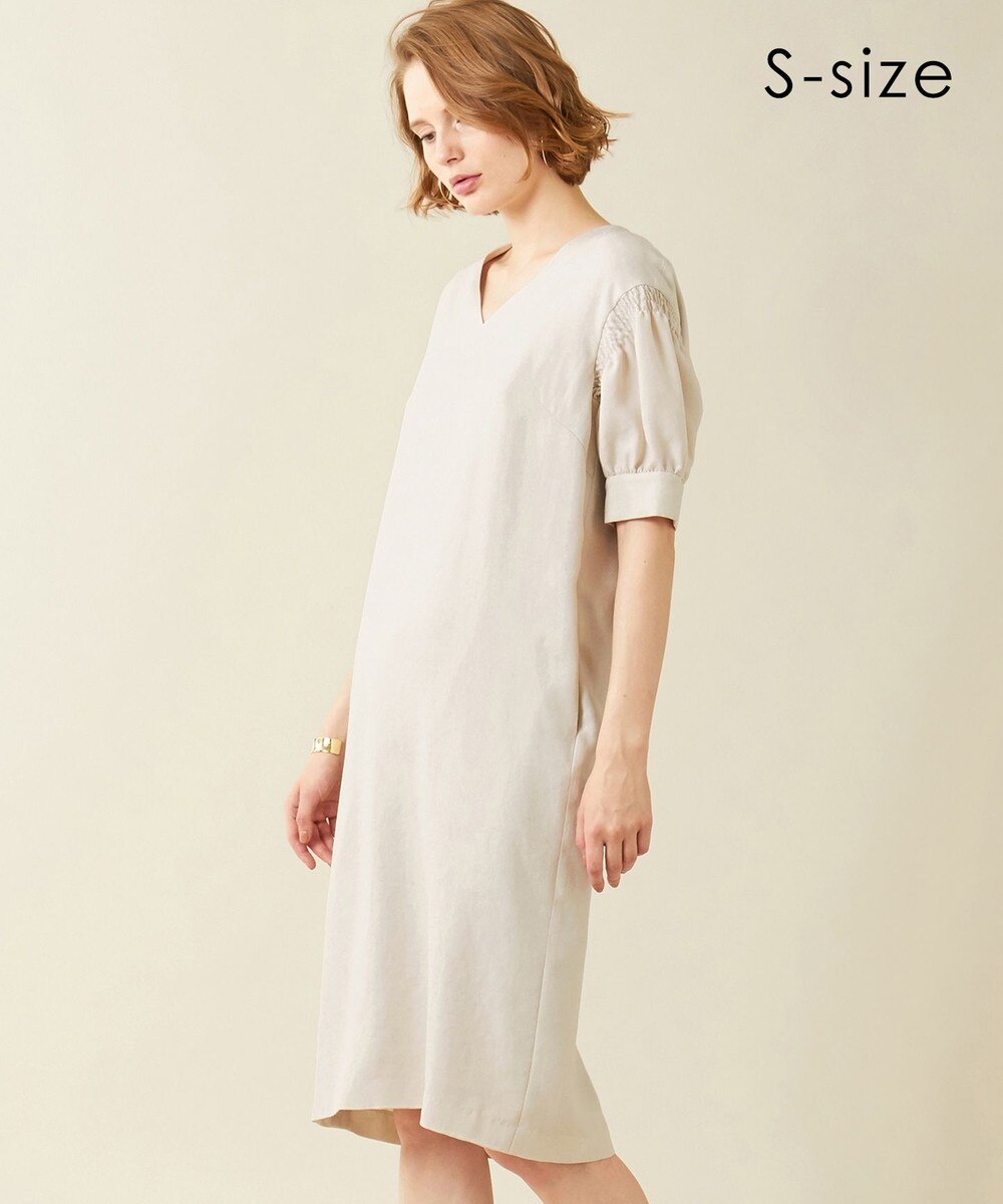 【オンワード】 BEIGE,>ワンピース 【S-size】SHANNON / サックワンピース Beige 32 レディース 【送料無料】